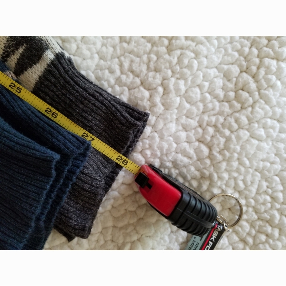 American Eagle Colorful Patterned Sweater Legging… - image 4